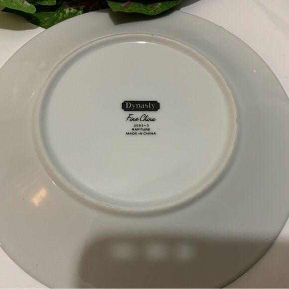 Set of 6 Dynasty Fine China Rapture Salad Plate (7 1/8") G16 - Picture 6 of 7